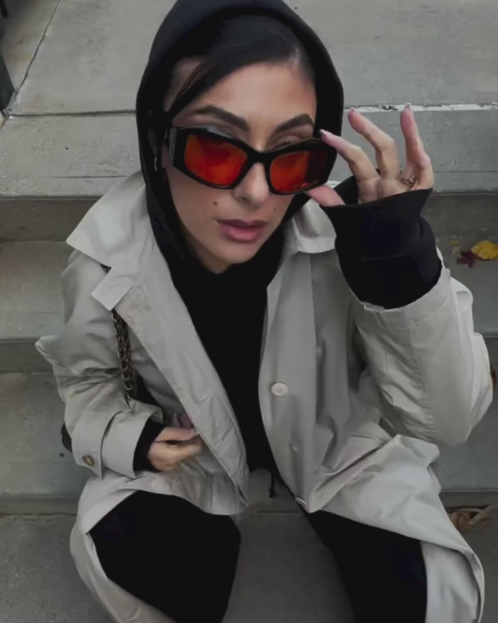 Jade Oversized Polarized Sunglasses