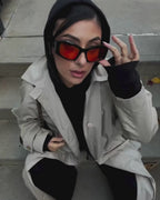 Jade Oversized Polarized Sunglasses
