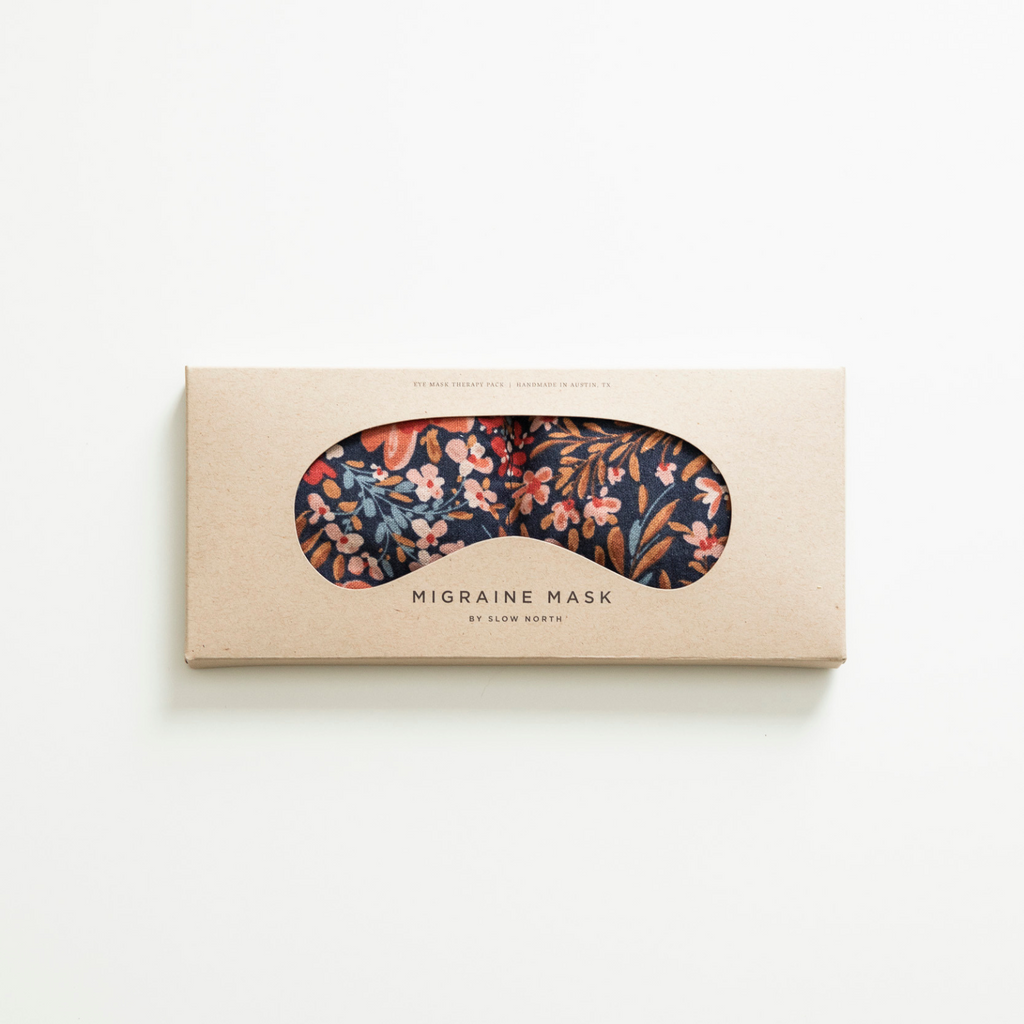 Pom Blossom Eye Mask & Neck Wrap Bundle | Hot & Cold Therapy | Handmade in Austin, TX
