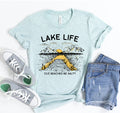 Lake Life T-Shirt | Unisex Soft Crew Neck Graphic Tee