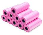 Colorful Coiled Dog Waste Bags | 1, 2, 5 & 10 Roll Packs