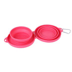 Double Collapsible Pet Feeding Bowl Set | Travel Dog & Cat Bowls
