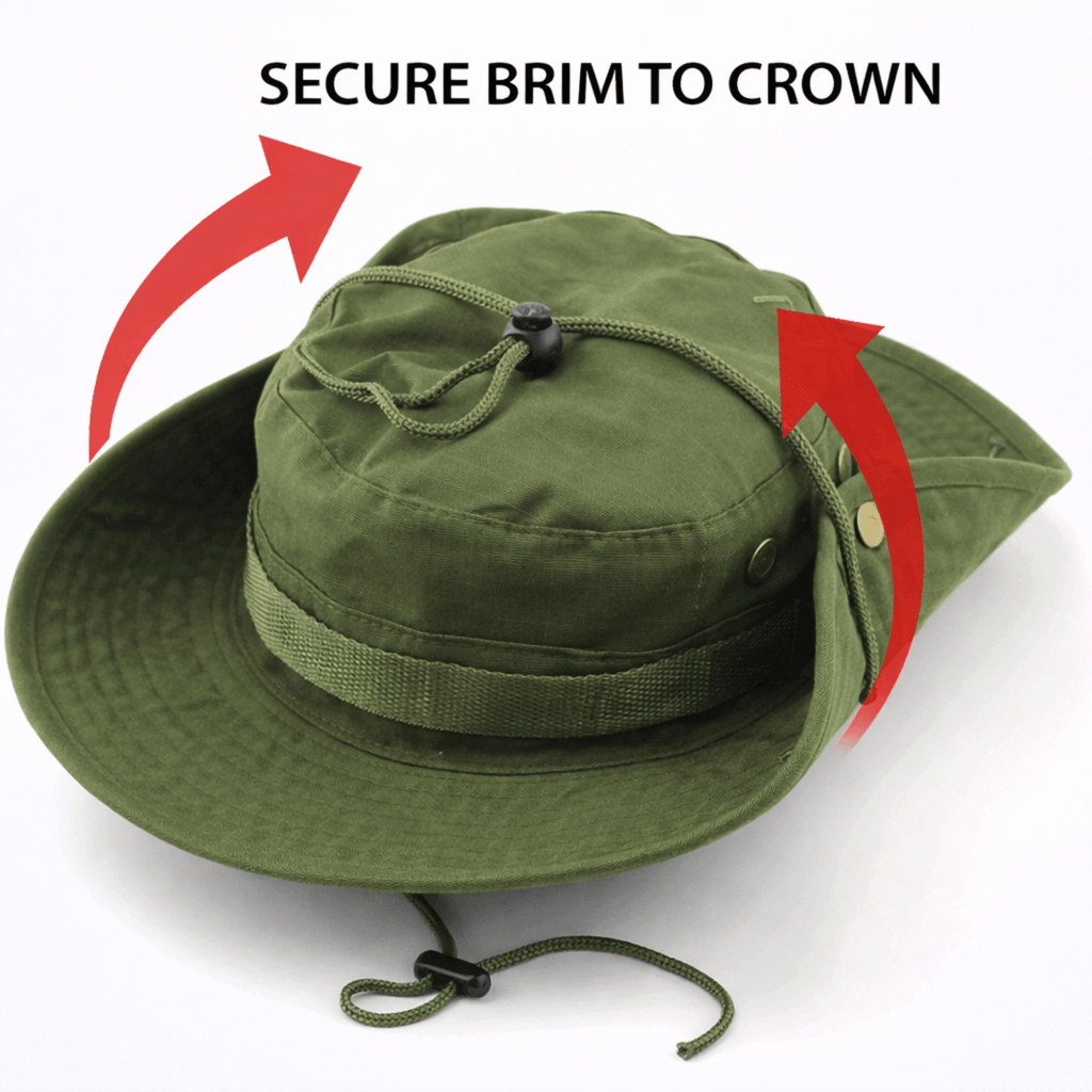 XGear Wide Brim Boonie Bucket Hat — Sun Protection for Lake & Outdoor Adventures