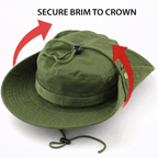 XGear Wide Brim Boonie Bucket Hat — Sun Protection for Lake & Outdoor Adventures