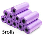 Colorful Coiled Dog Waste Bags | 1, 2, 5 & 10 Roll Packs