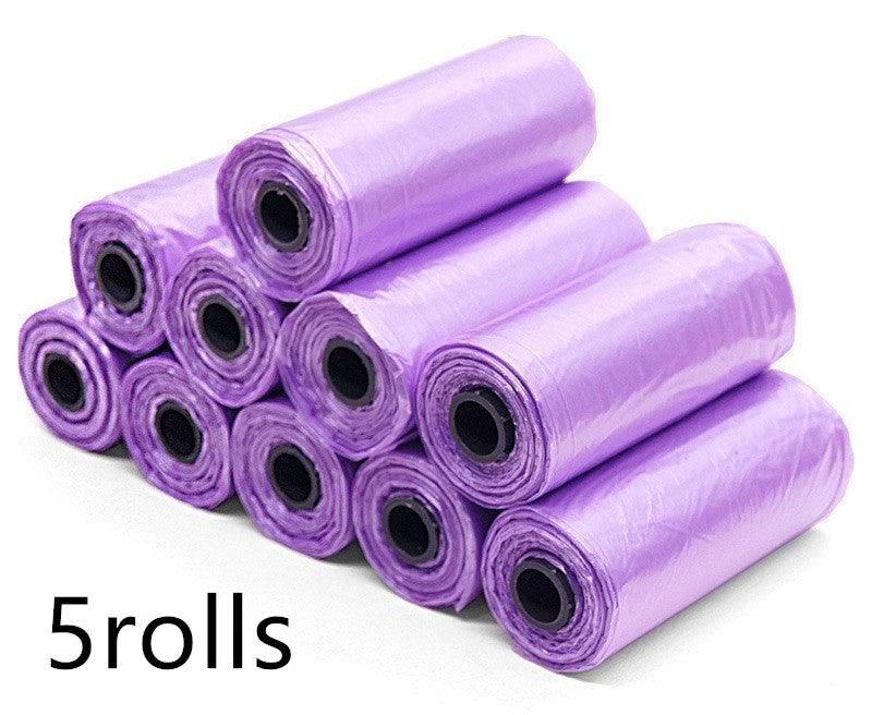 Colorful Coiled Dog Waste Bags | 1, 2, 5 & 10 Roll Packs