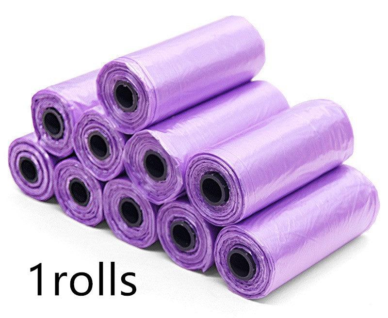 Colorful Coiled Dog Waste Bags | 1, 2, 5 & 10 Roll Packs