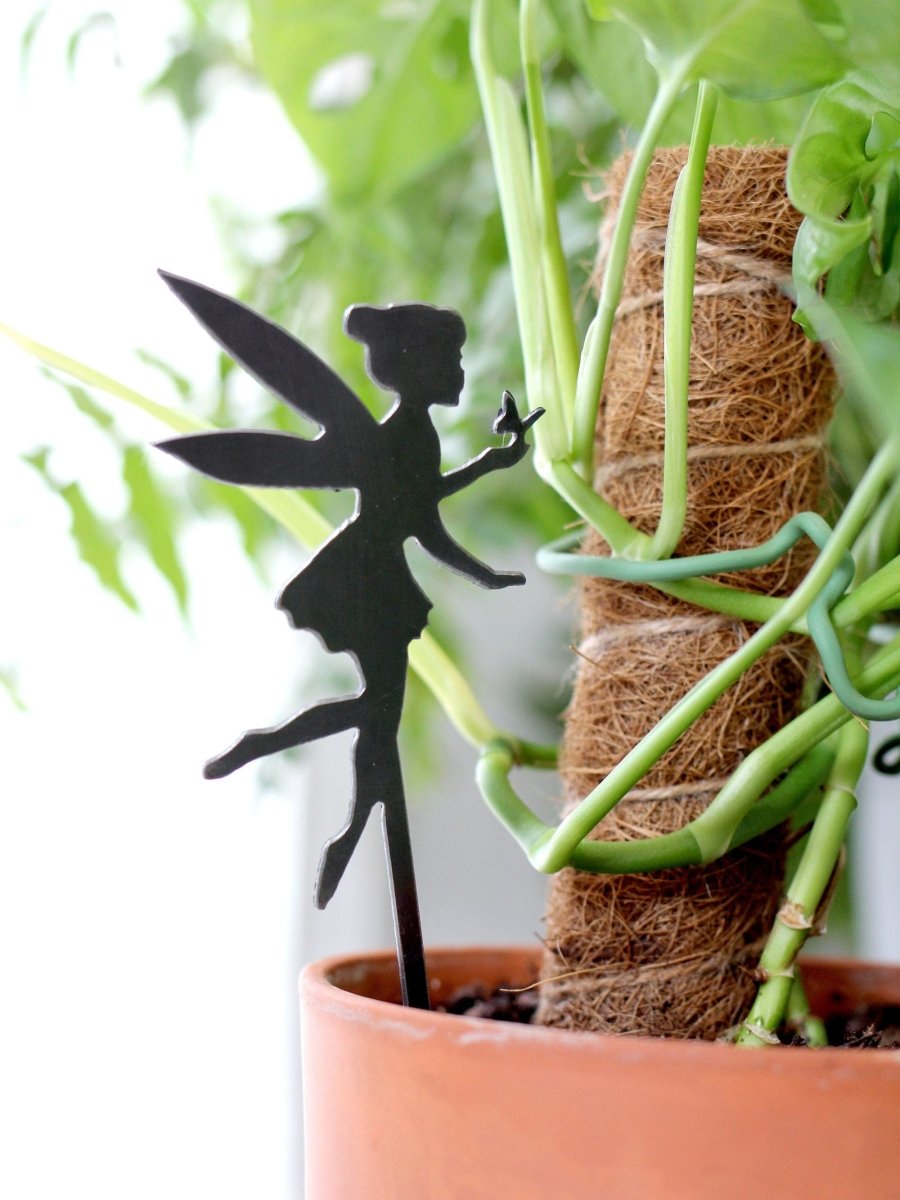 Fairy Plant Stake | Plasma Cut Steel Garden Decor