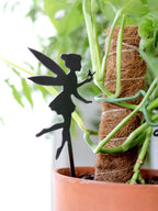 Fairy Plant Stake | Plasma Cut Steel Garden Decor