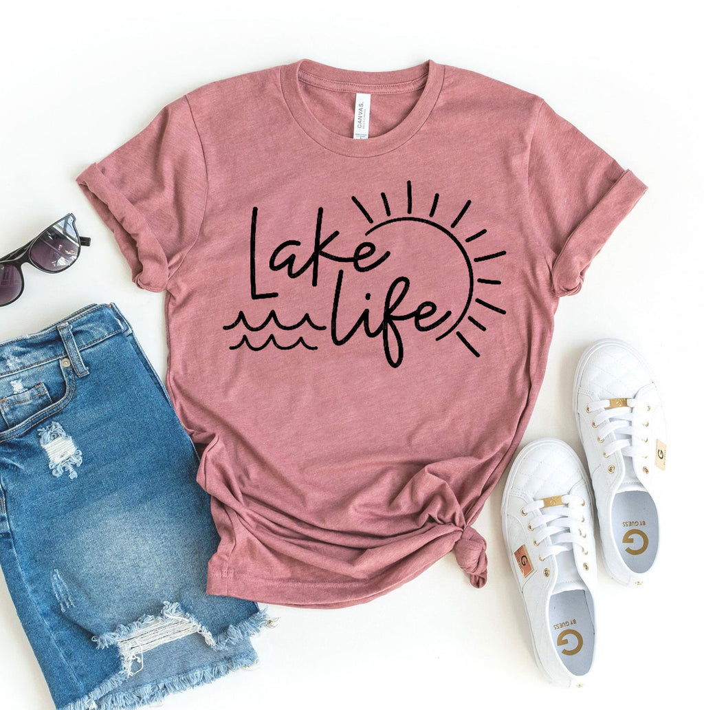 Lake Life Graphic T-Shirt | Unisex Crew Neck Lake Tee