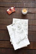 Kitchen Herbs Tea Towel – Watercolor Botanical Kitchen Linen