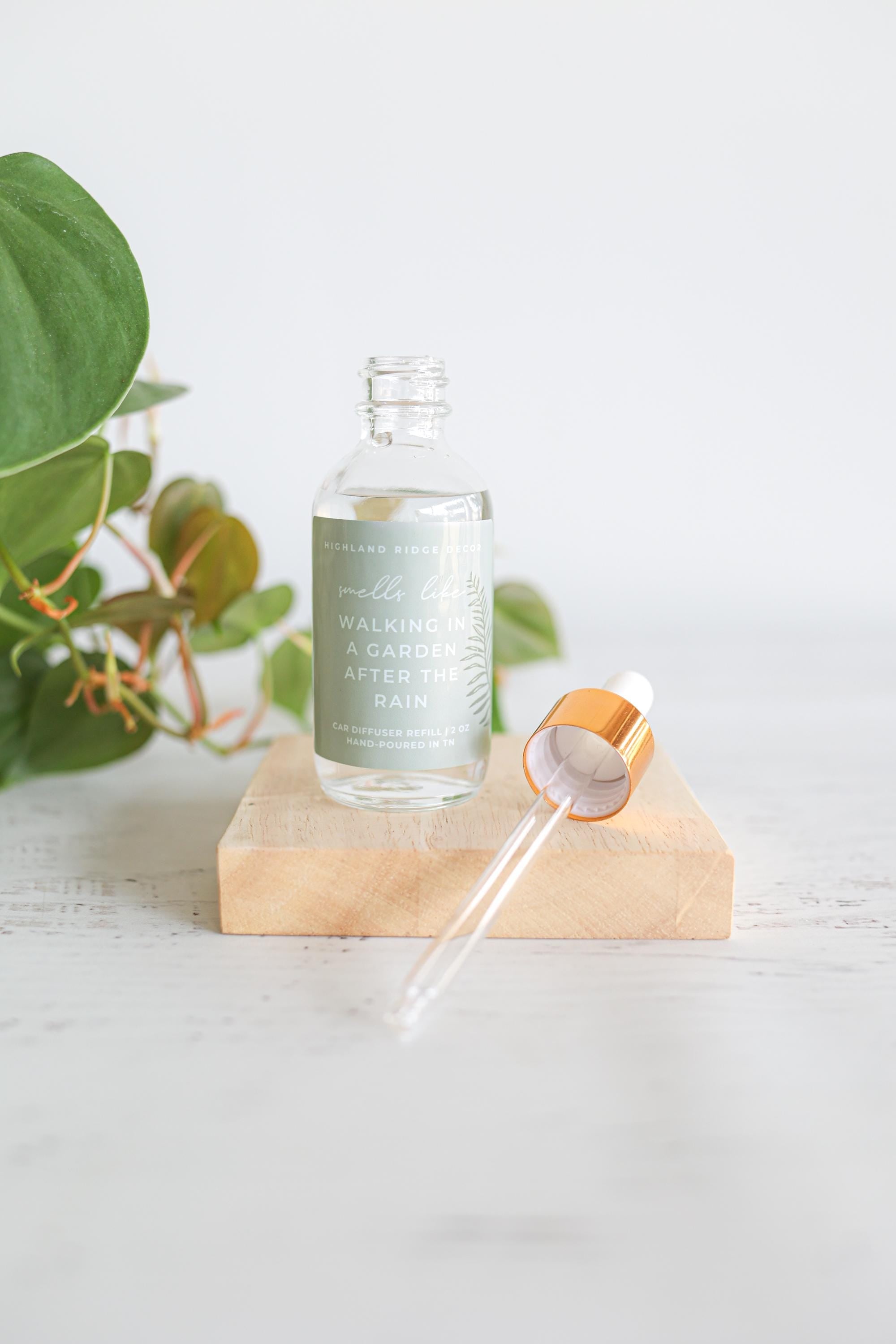 Car Diffuser Refill – Walking in a Garden After the Rain | Jasmine, Gardenia & Fern
