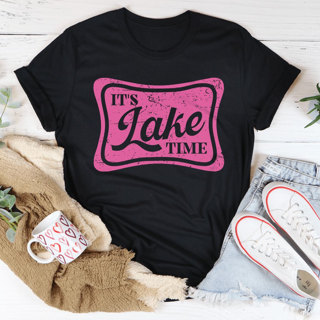 It's Lake Time Tee-0