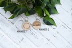 Kindness Counts Keychain, Wooden Keychain, There is Power in Kindness Key Ring with Hearts-2
