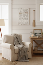 Lake Rules Living Room