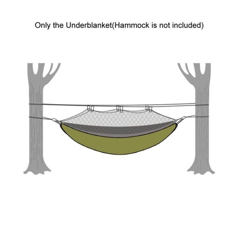 Hammock Underquilt | Waterproof 380T Ripstop Nylon | Camping & Backpacking