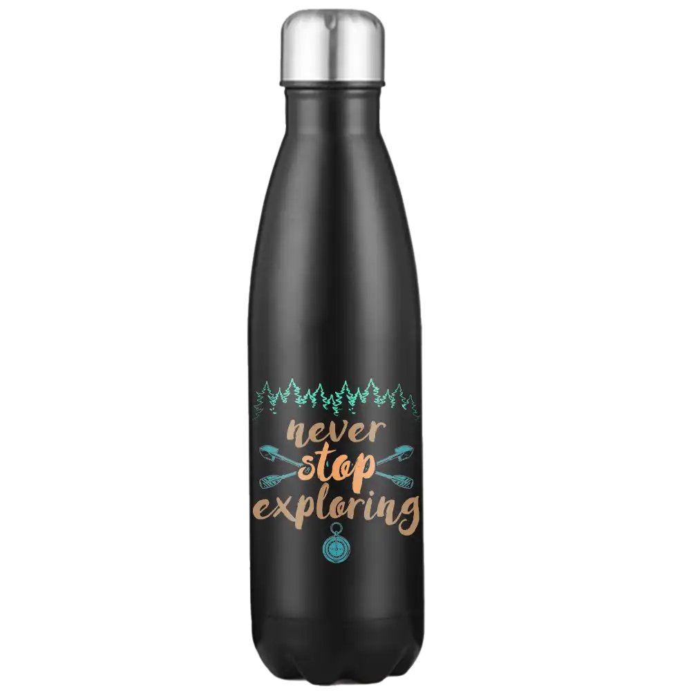 17oz Insulated Stainless Steel Water Bottle – Vacuum Flask for Hot & Cold Drinks