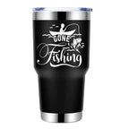 Gone Fishing 30oz Insulated Tumbler | Perfect Fishing Gift