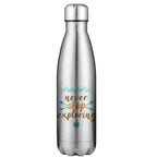 17oz Insulated Stainless Steel Water Bottle – Vacuum Flask for Hot & Cold Drinks