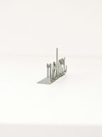 Relax Metal Word Sign | Plasma Cut Steel Desk & Wall Decor