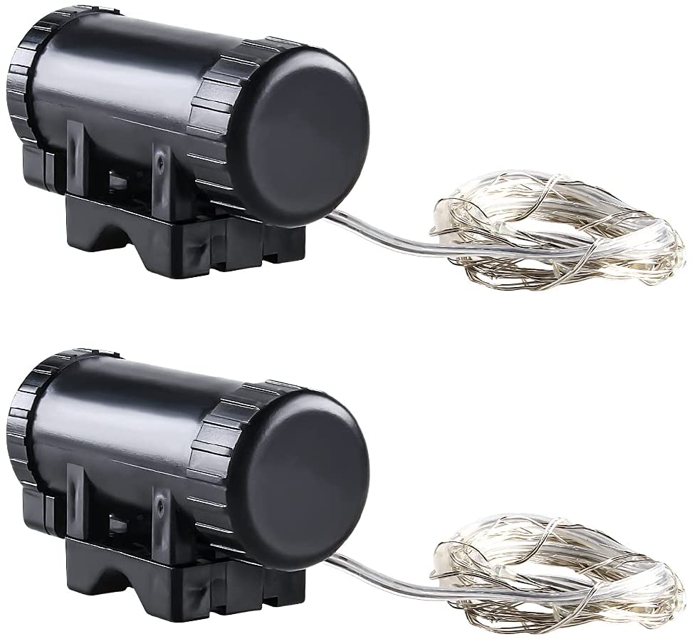 LED Bike Wheel Spoke Lights | 2-Pack, Color Glow, 8-Hour Battery Life