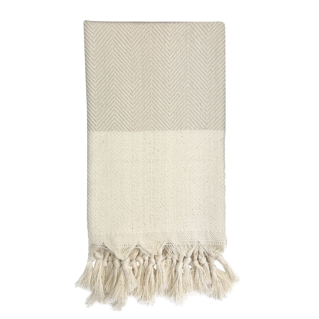 Herringbone Turkish Hand Towel | 100% Cotton Handmade Towel