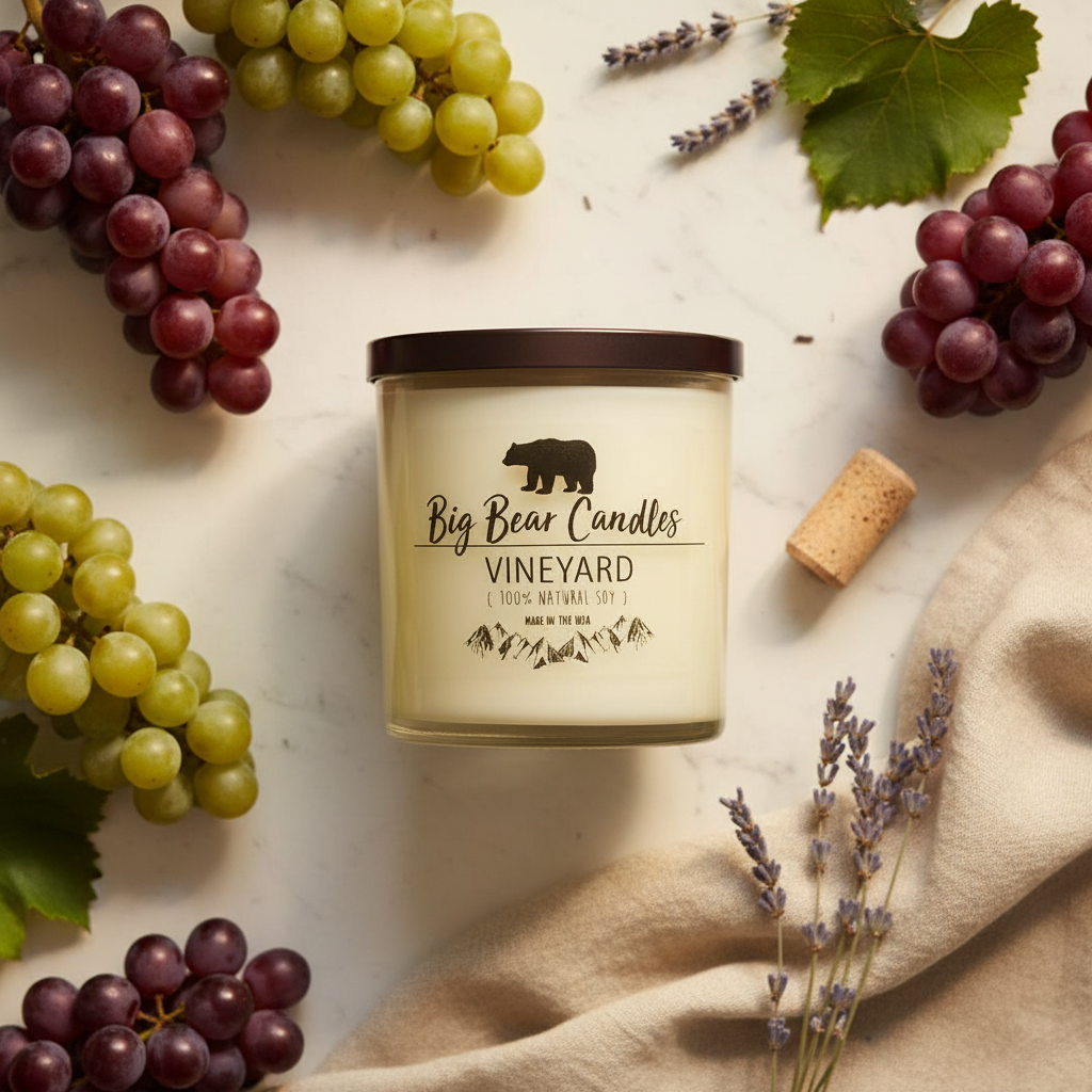 Vineyard flat lay